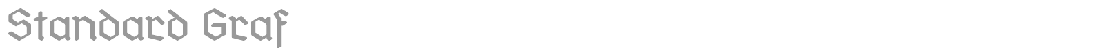 Standard Graf font preview
